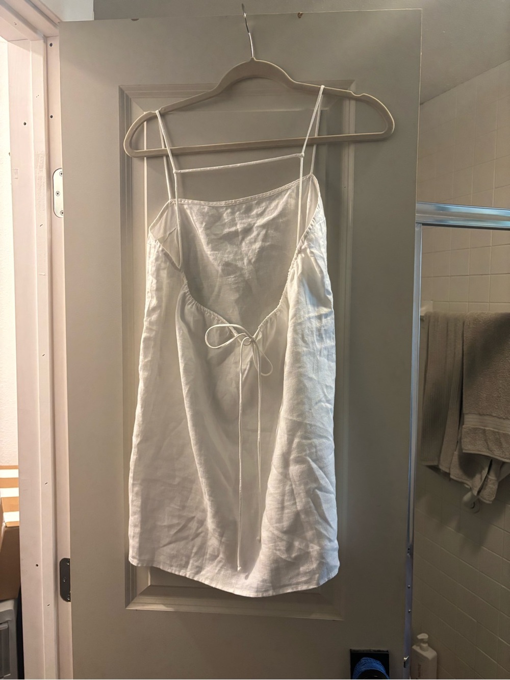 ❤️ Reformation Linen Mini Dress - Picture 3 of 6